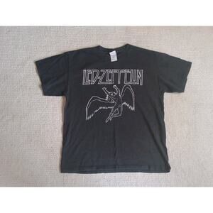 Led Zeppelin Tennessee River Shirt Mens Large Black